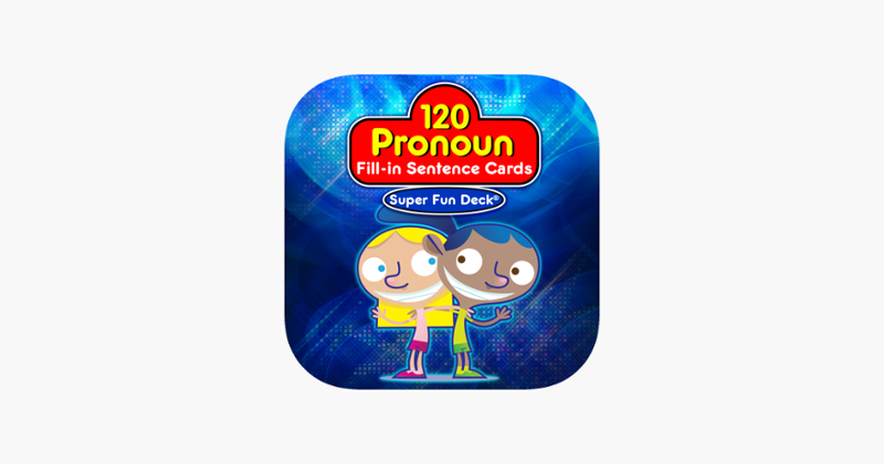 Pronoun Fill-In Super Fun Deck Game Cover