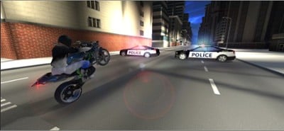 Wheelie King 3  police getaway Image