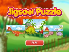 Zoo Dinosaur Puzzles: Jigsaw for Toddlers Image