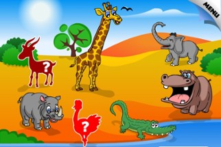 Abby - Animal Preschool Shape Puzzle Free - First Word (Farm Animals, ZOO...) Image