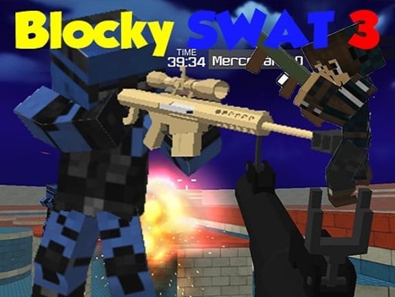 Blocky Combat Swat 3 2022 Game Cover