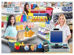 Shopping Mall Credit Card Girl Image