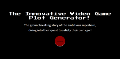 The Innovative Video Game Plot Generator Image