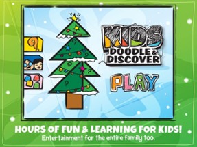 Kids Doodle &amp; Discover: Christmas - Math Puzzles That Make Your Brain Pop Image
