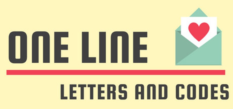 One Line: Letters and Codes Game Cover