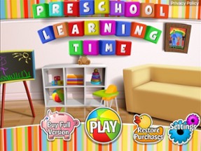 Preschool Learning Time Image