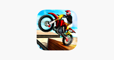 Rooftop Motorbike Rider - Furious Stunts Driving Image