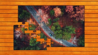 Aerial Nature Jigsaw Puzzles Image