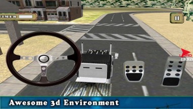 Army Truck Skill Driving Image