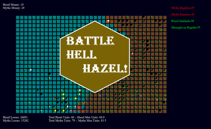 Battle Hell : Hazel! Game Cover