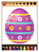 Easter Eggs Kids Coloring Book - Game for Kids Image