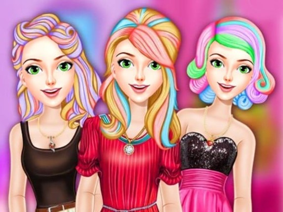 Fashion Dye Hair Design Game Cover