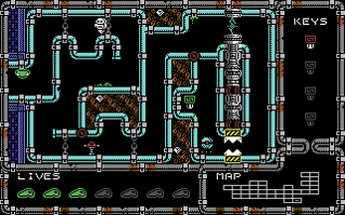 Ooze: The Escape - C64 Image