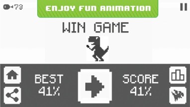 Jura Runner - The Jumping Chrome Dinosaur Game Image