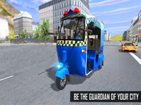 Police Tuk Tuk: Auto Rickshaw Driving Simulator Image