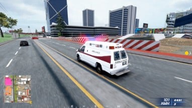 Ambulance Emergency Simulation Image