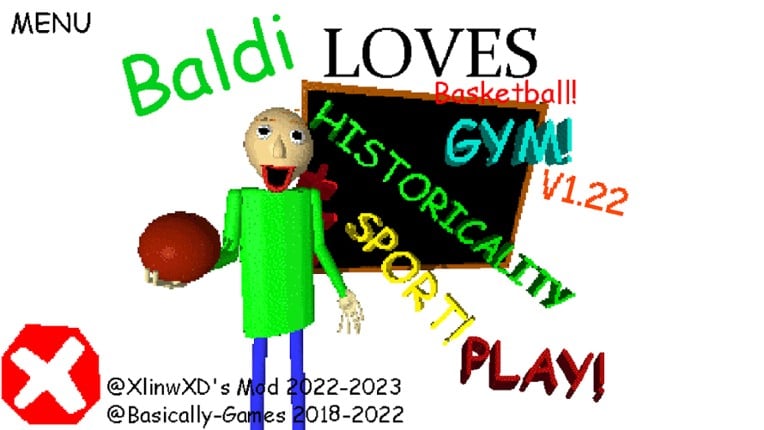 Baldi Loves Basketball V2.1 Game Cover