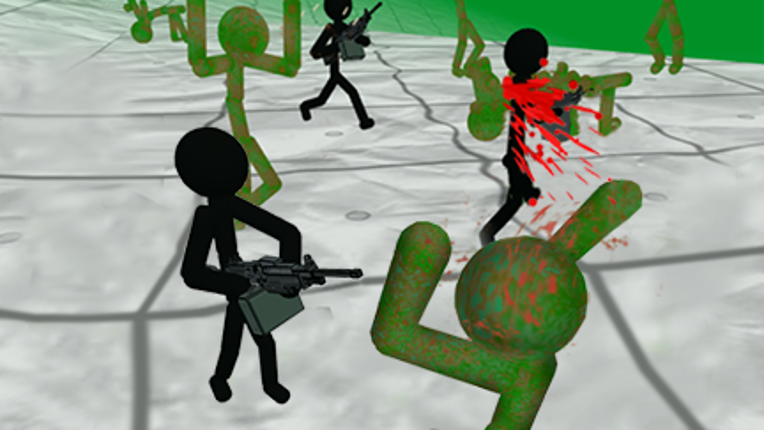 Stickman Zombie 3D Game Cover