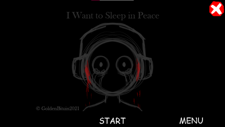 I Want to Sleep in Peace Game Cover