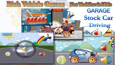 Infant car games repair &amp; driving  for toddler kids and preschool child -  QCat Image