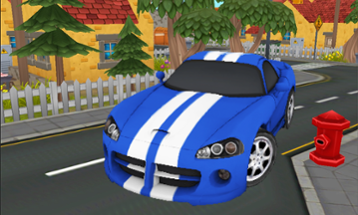 Racer Cars 3D for TV Image
