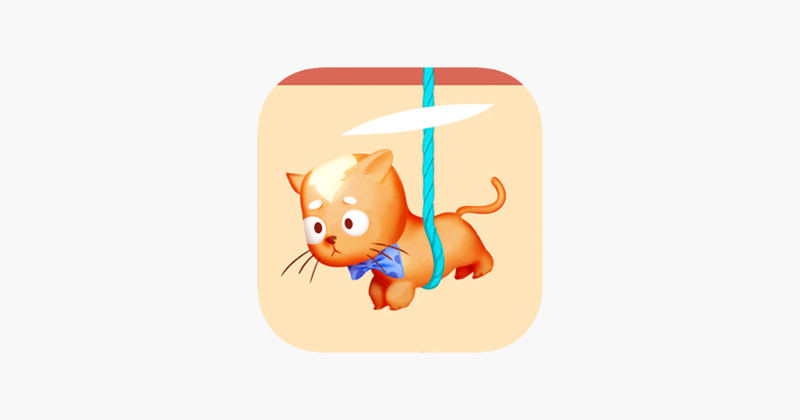 Rescue Kitten - Rope Puzzle Game Cover