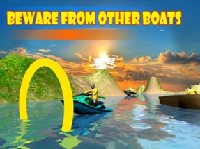 3D Jet Ski Drive Sim Rings Water Play Image