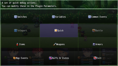 Debugger Plugin for RPG Maker MZ Image