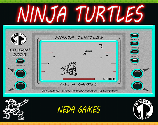 Tortugas Ninja Game Cover