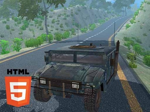 Hummer Jeep Driving Sim Game Cover