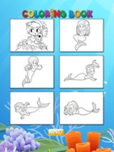 Princess Mermaid - Coloring book for me &amp; children Image