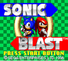 Sonic Blast Image