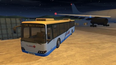 Airport Bus Parking - Realistic Driving Simulator Free Image