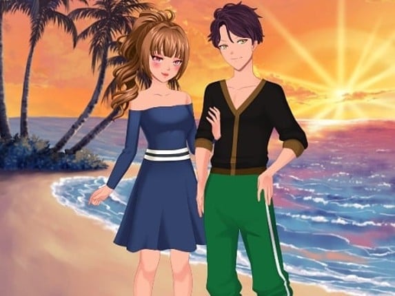 Anime Couples Dress Up 1 Game Cover