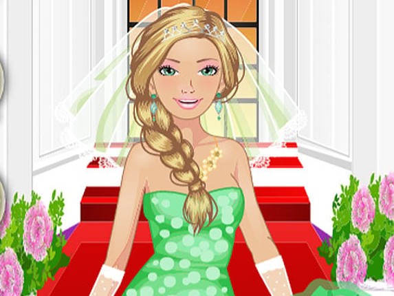 Barbie Wedding Dress Game Cover