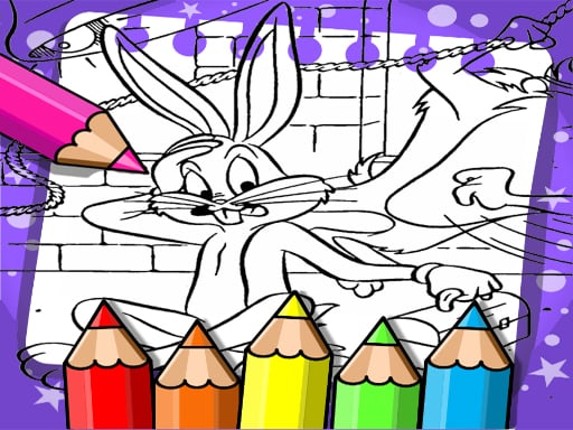 Bugs Bunny Coloring Book Game Cover