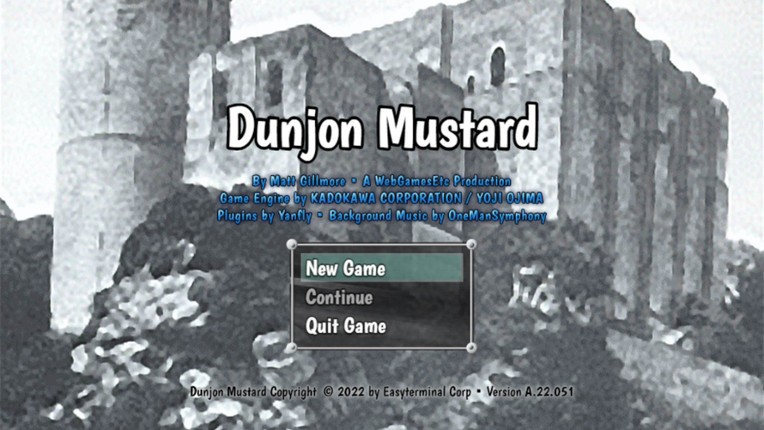 Dunjon Mustard Game Cover