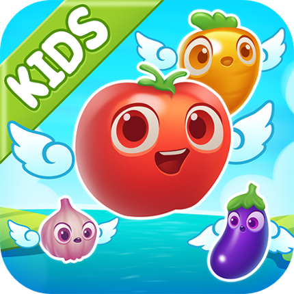 Flying fruits balloon for kids Game Cover