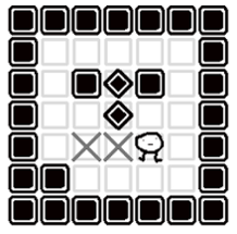 IT'S A BLOCK-PUSHING GAME Image