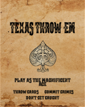 Texas Throw 'Em Image