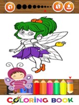 Princessfairy and Mermaid Coloring Marker For Girl Image