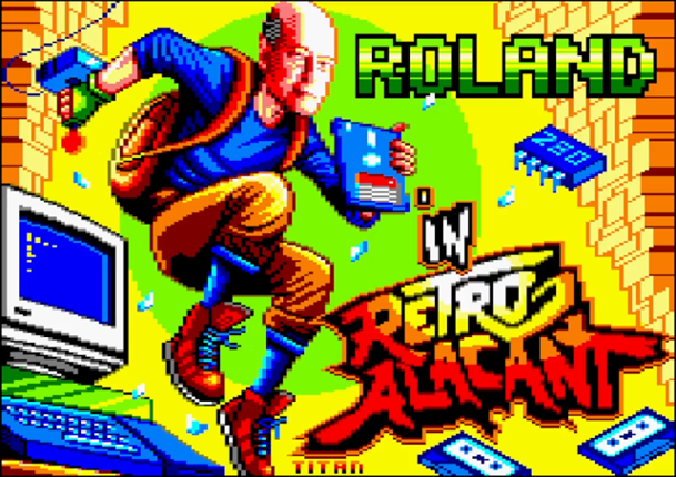 Roland In Retroalacant (Amstrad) Game Cover