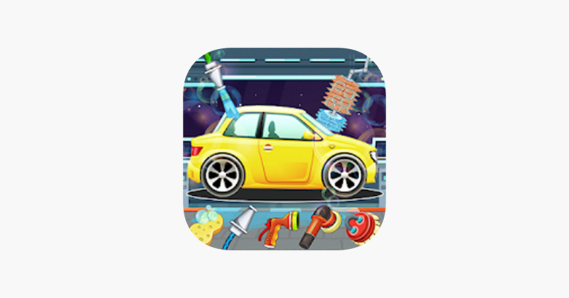 Super Little Car Wash Game Game Cover