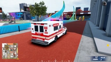 Ambulance Emergency Simulation Image