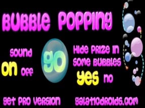 Bubble Popping Pro Image