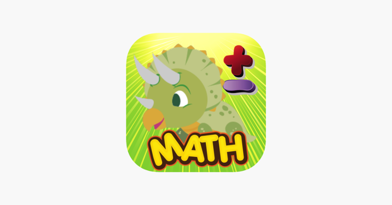 Dinosaur math learning games for kids in 1st grade Game Cover