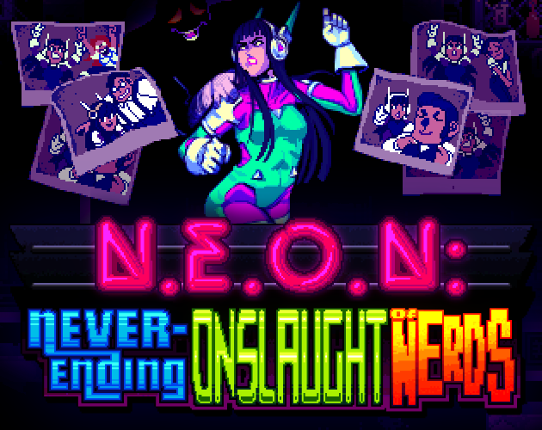 N.E.O.N.: Never-Ending Onslaught of Nerds Game Cover