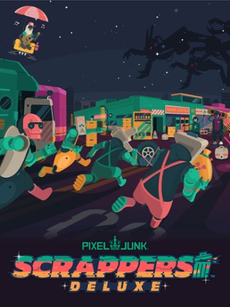 Pixeljunk Scrappers Deluxe Game Cover
