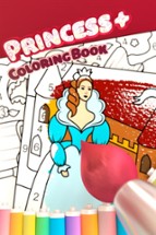 Pretty Princess Coloring Book + Image
