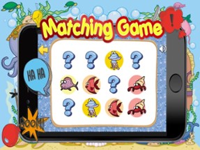 Sea Animals Matching-Education Learning Matching Image